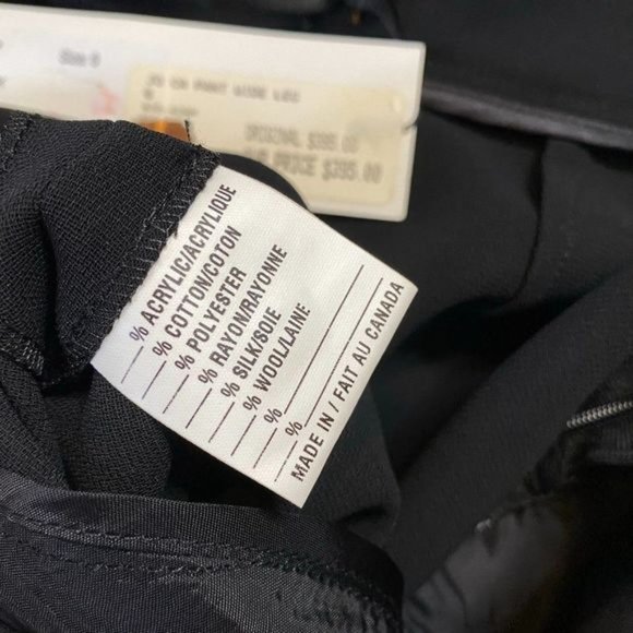 NEW Joeffer Caoc Black High Rise Wide Leg Dress Pants - Picture 6 of 6